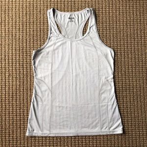 Reebok Womens Gray Racerback Tank Top (M)